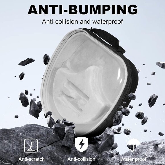 Headphones Hard Travel Case for Bose QC25/QC35/QC45/NC700/Sony/JBL Shockproof - Picture 6 of 8